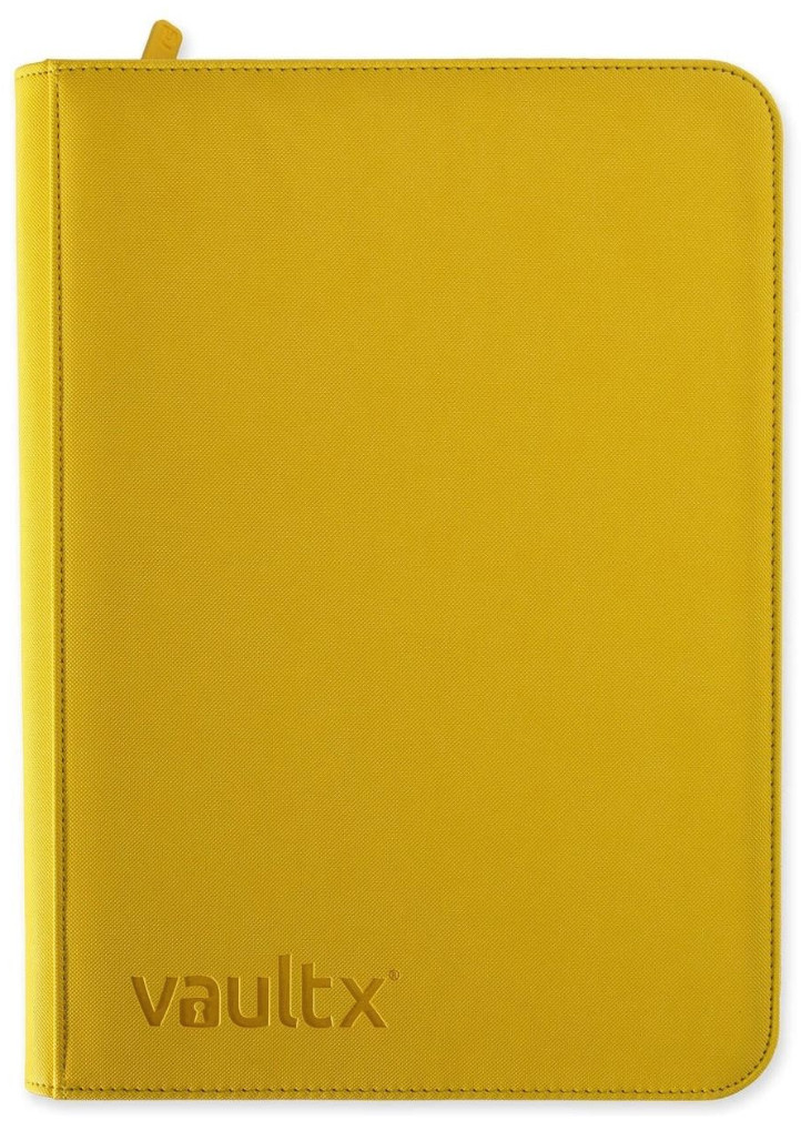 New VaultX Zip Binder 9-Pocket Sideloading (Yellow)