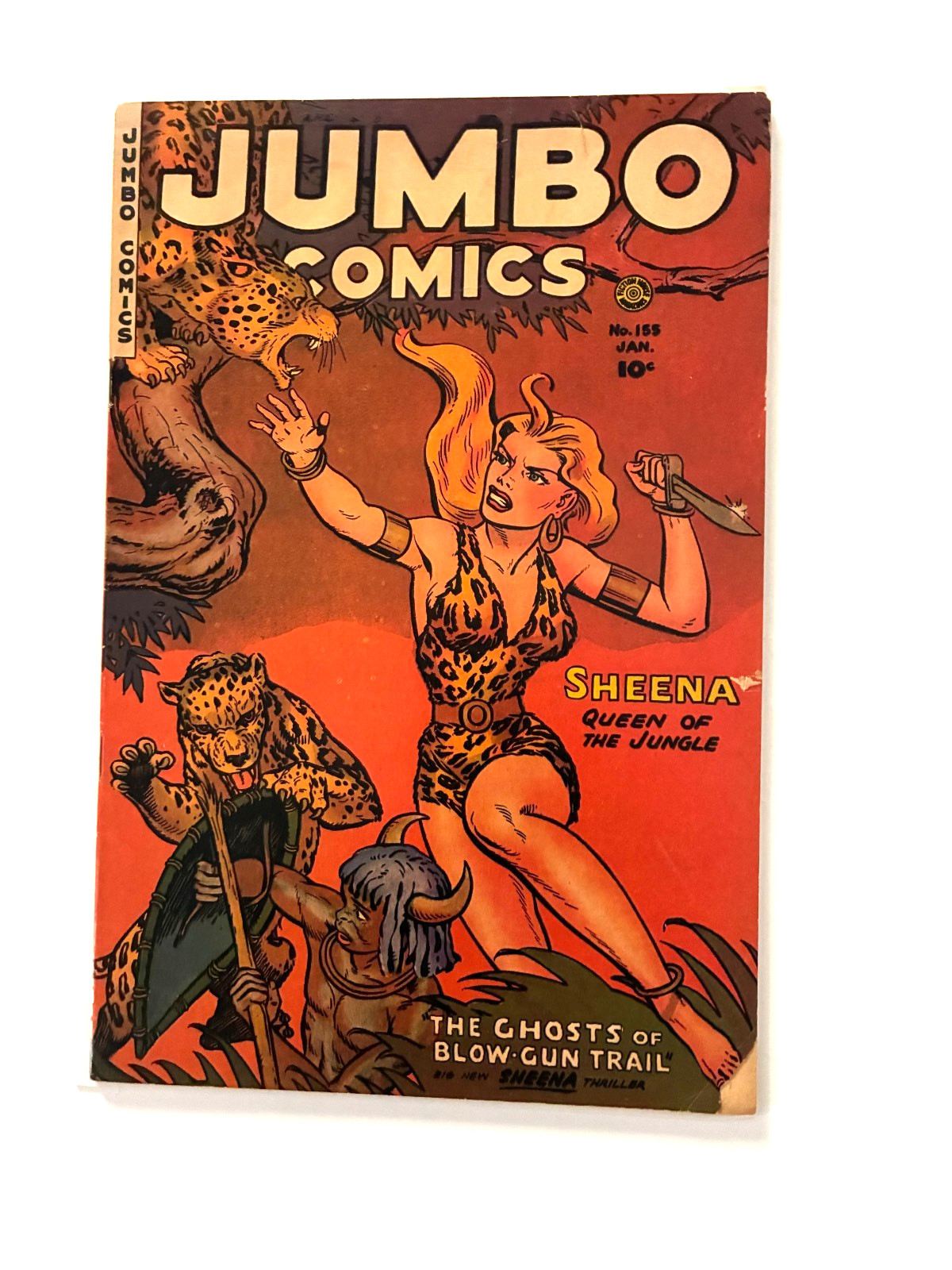 Golden Age - RARE Fiction House Jumbo Comics #155 - 1952