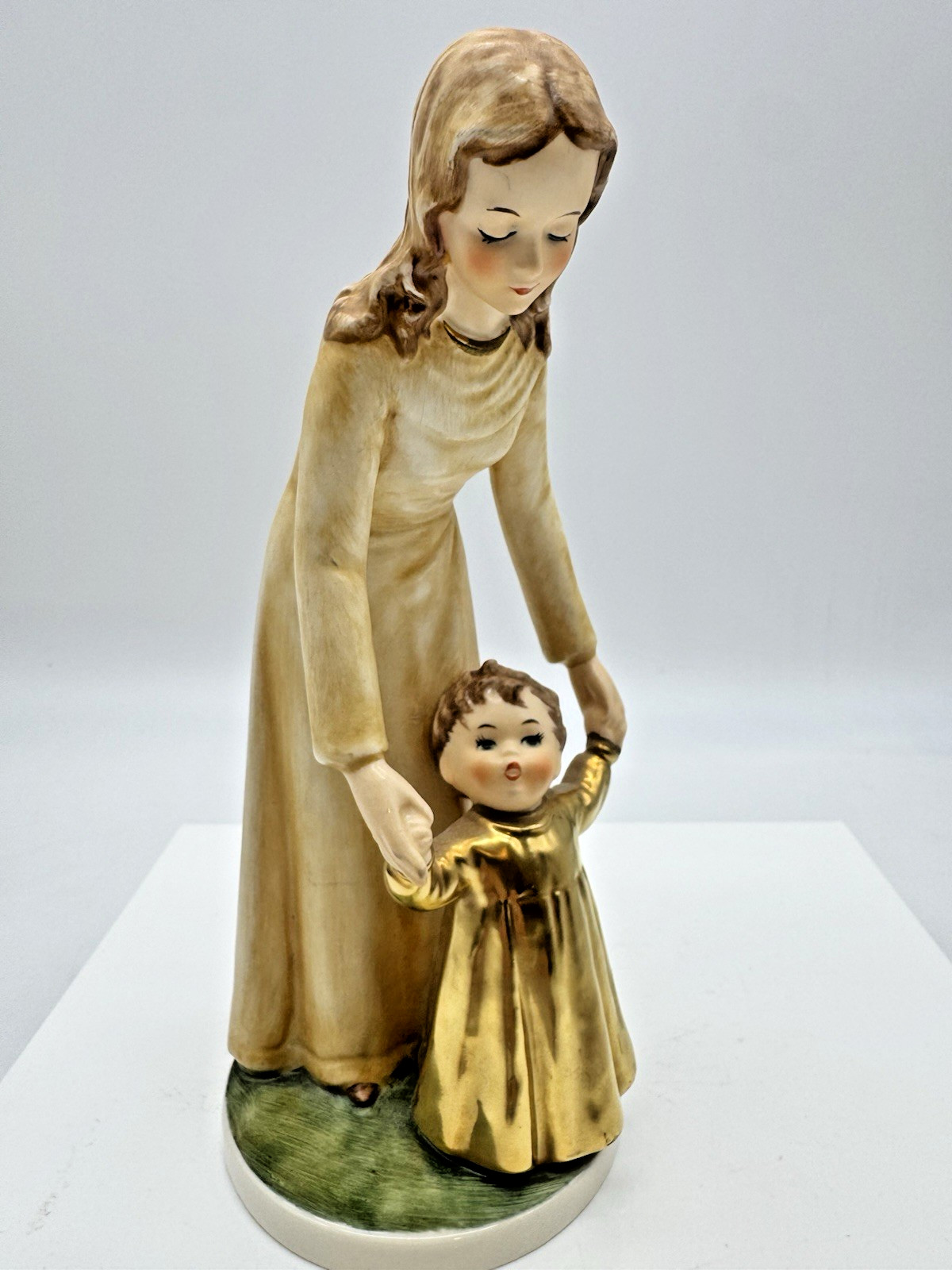 Vintage Goebel W Germany Figurine Her Shining Hour 1966 8 1/2 in Mother Child