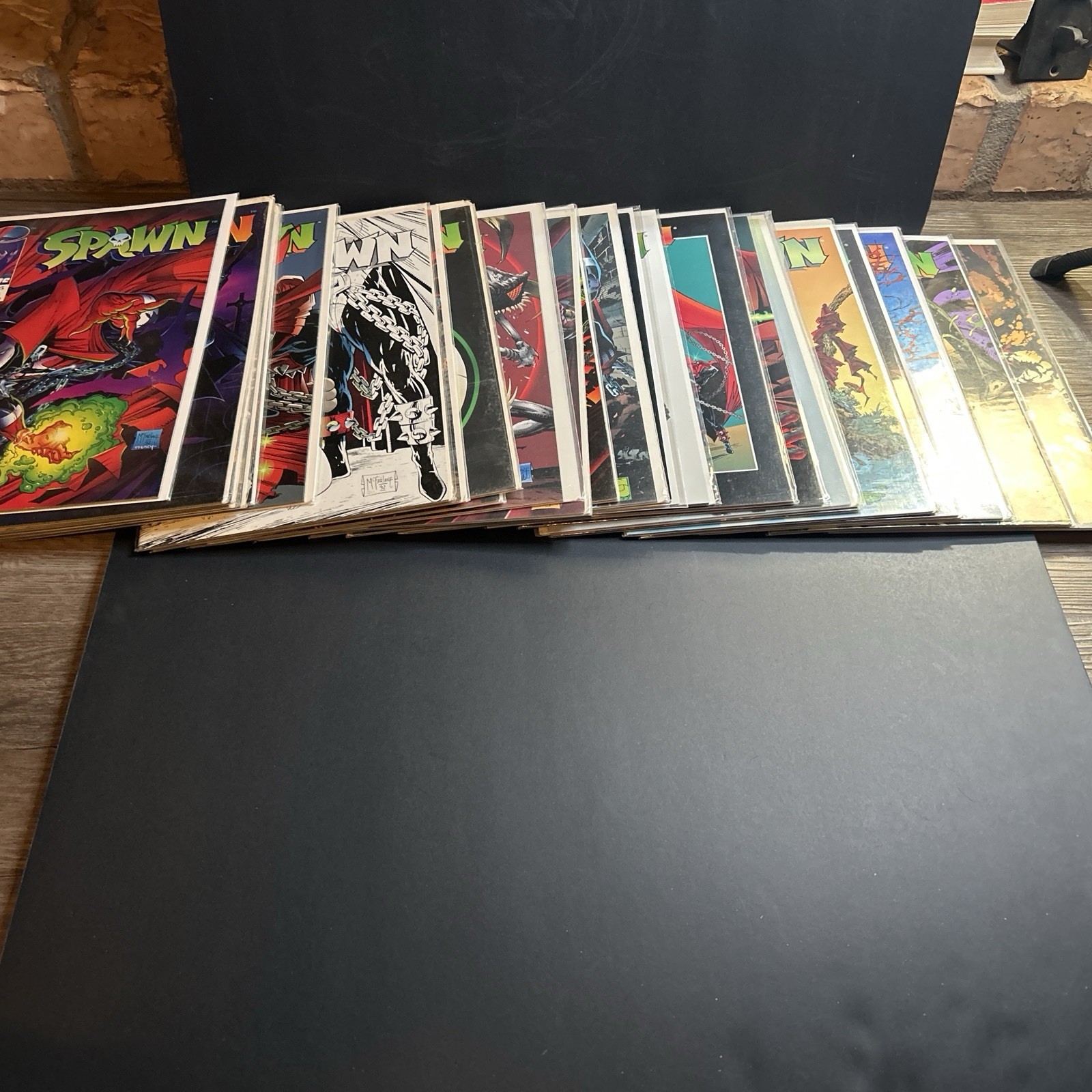 27 Spawn comic books published by Image Comics and created by Todd McFarlane