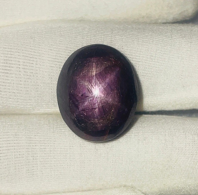Natural Star Ruby Cabochon 10X12MM Handmade Gemstone At WholeSale Price