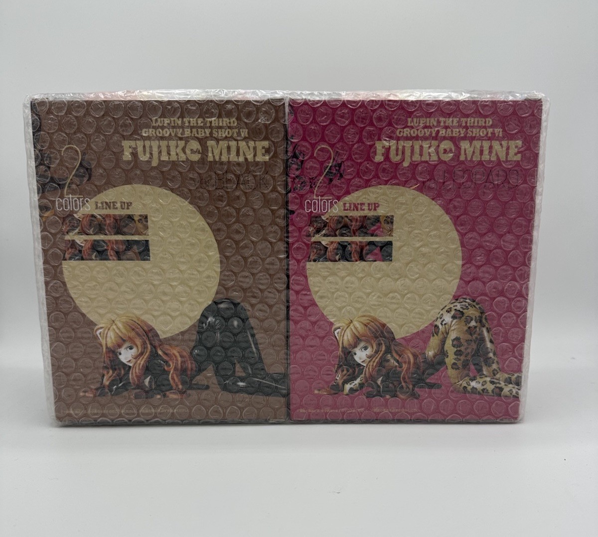 Lupin III Anime Fujiko Mine Groovy Baby Shot IV LEOPARD & BLACK 2 Figures Toys