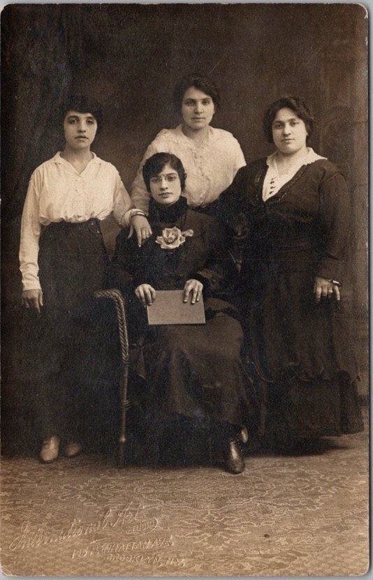 c190s BROOKLYN New York Real Photo RPPC Postcard 
