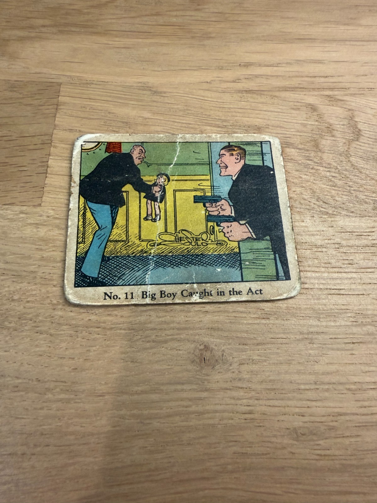1937 Johnson Candy Dick Tracy Caramels - Big Boy Caught In The Act #11
