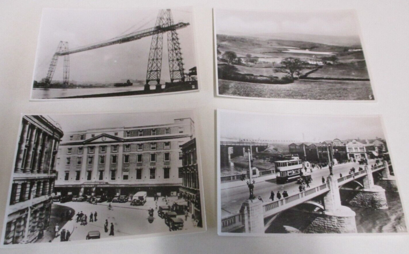 Newport, Wales Photographs - Bridges, Station and Little Switzerland - Vintage