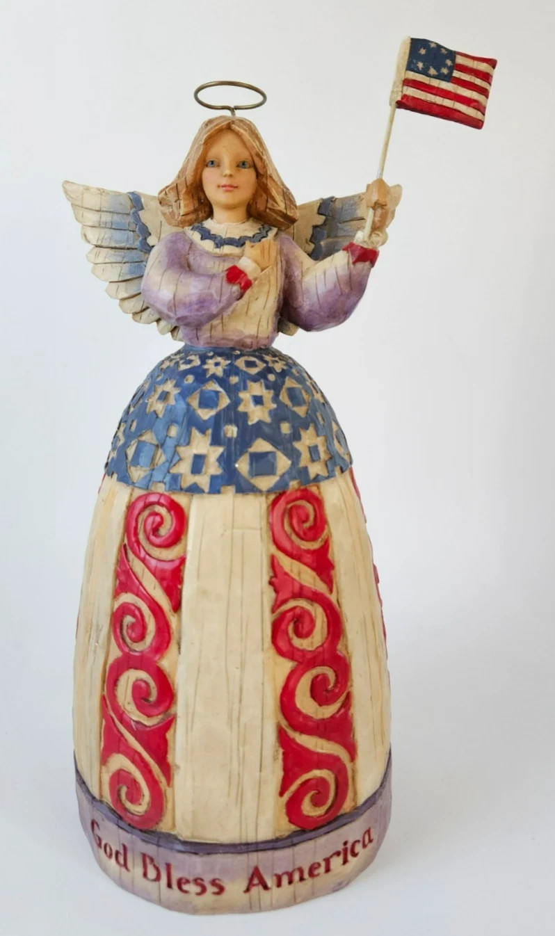 Heartwood Creek by Jim Shore Patriotic Angel \