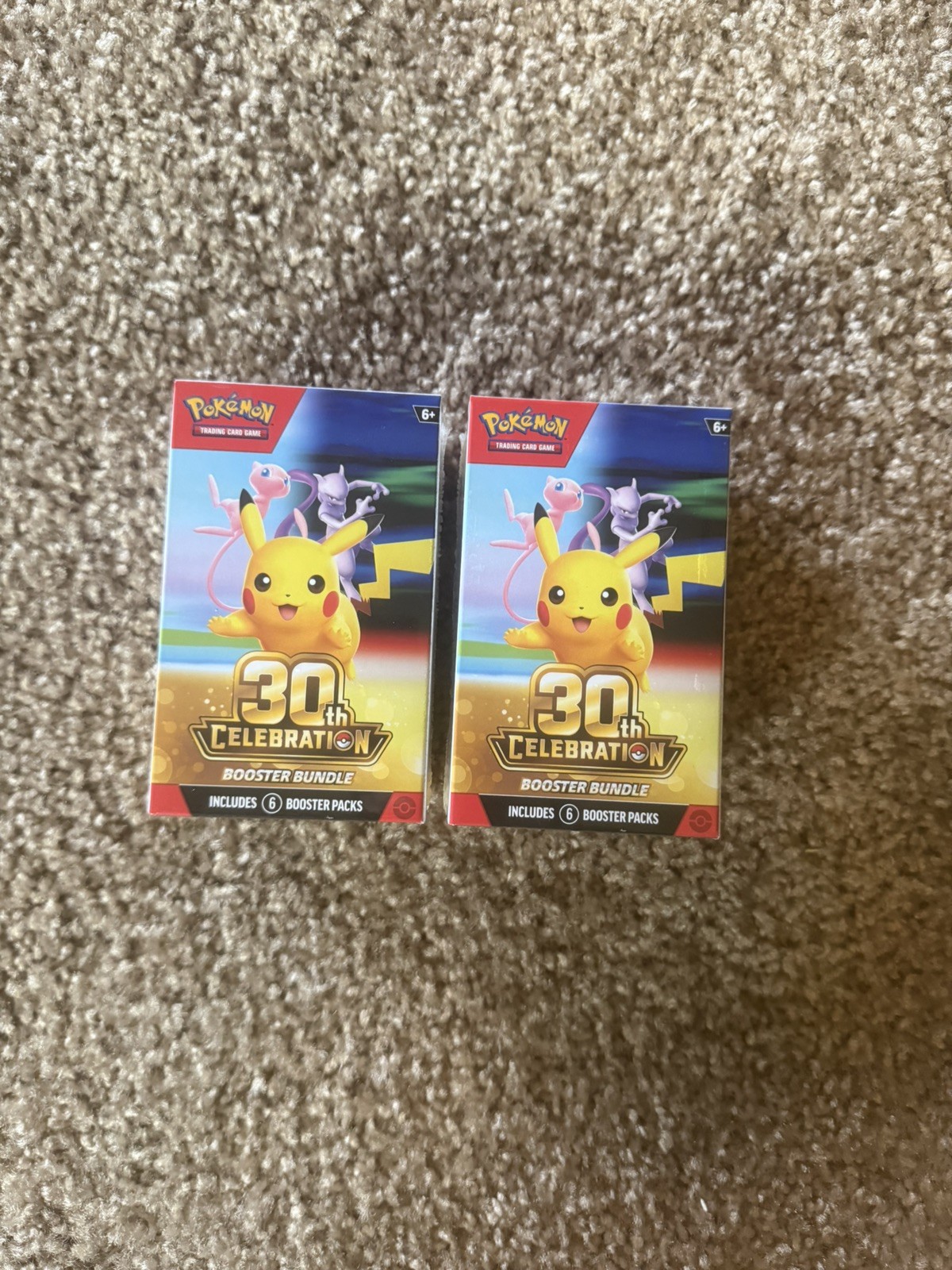 (Lot of 2) Pokémon 30th Anniversary Booster Bundle Sealed