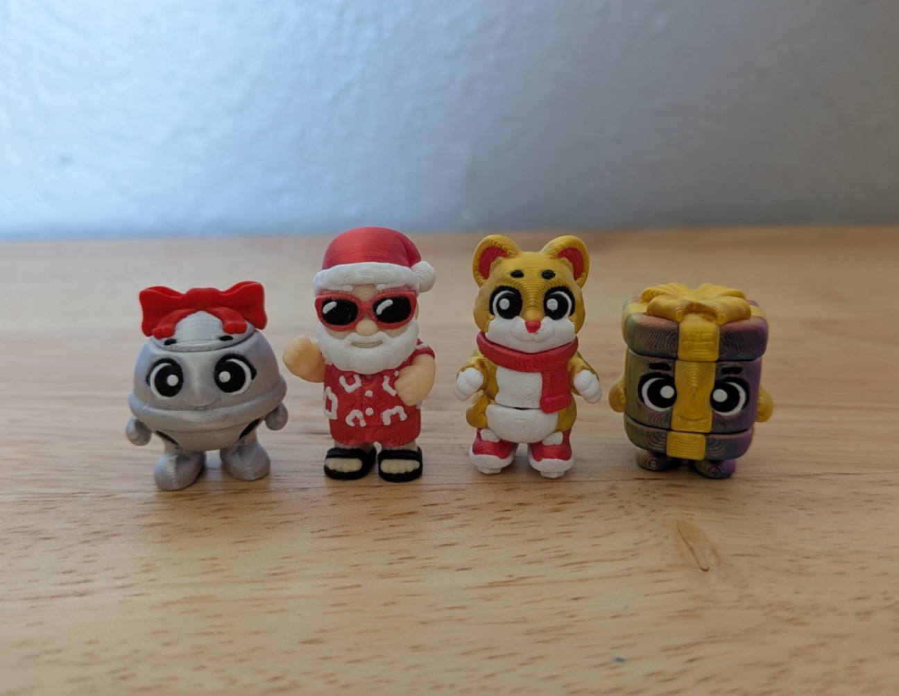 Wigglitz Frosty Series Set Christmas Rare Melody, Sanda, Valerie & Bowie
