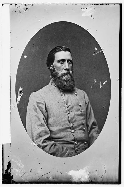 Photo:J.B. Hood Confederate General CSA 1860s Portrait