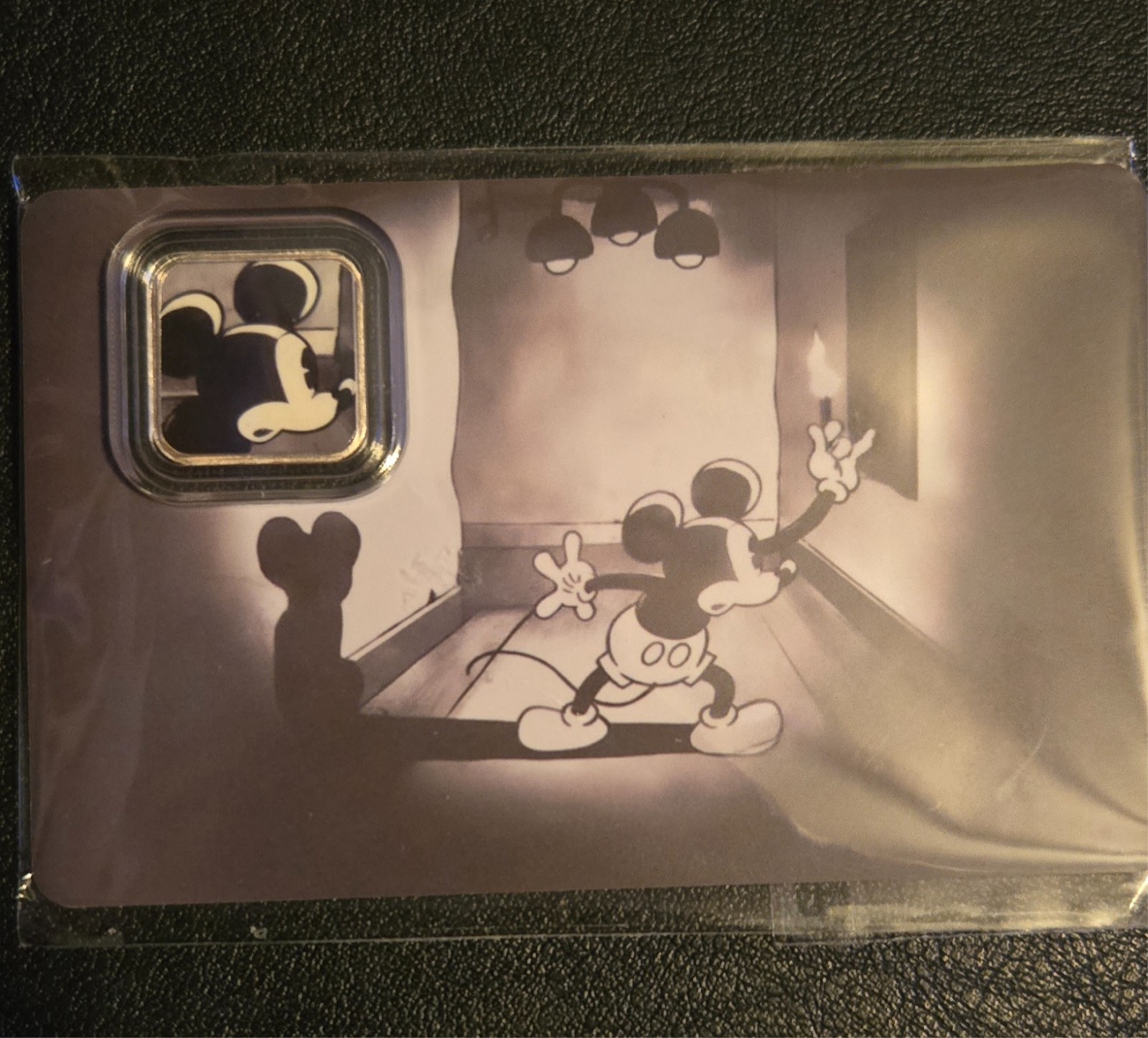 Mickey Mouse Haunted House 1g .999 Silver Card 320 Coins Mintage 5,000