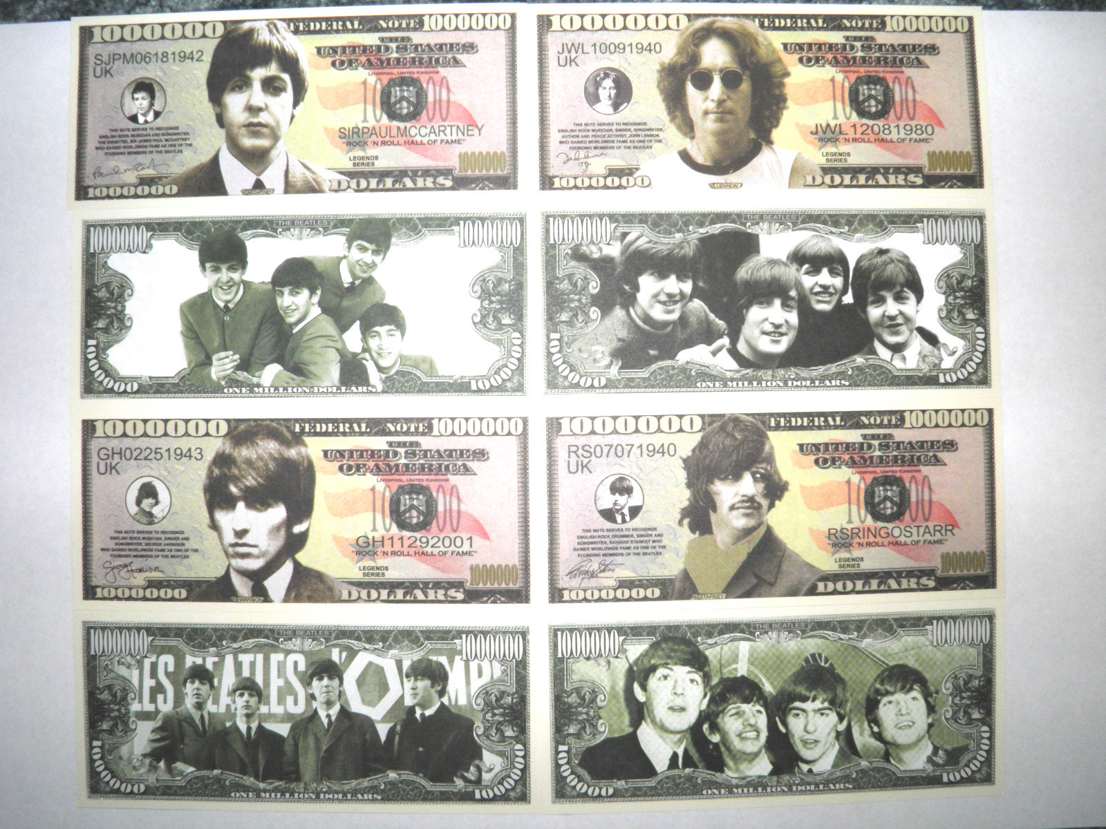 Listing just 4 u Beatles