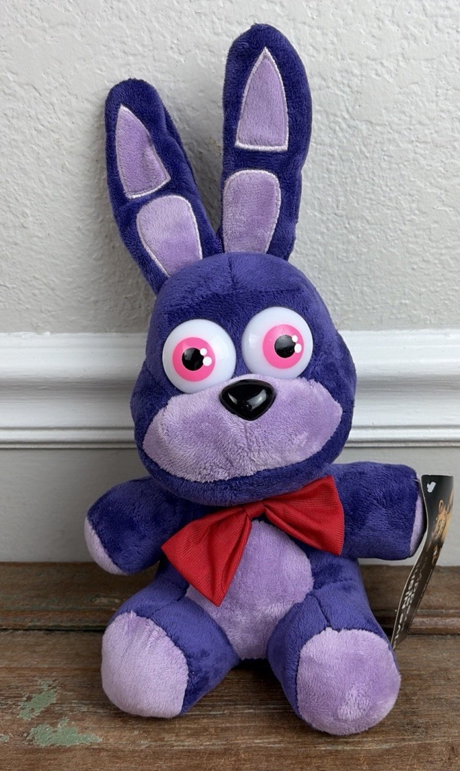 FNAF Five Nights at Freddy’s Bonnie Plush 2016 Authentic GOOD STUFF Purple 12”