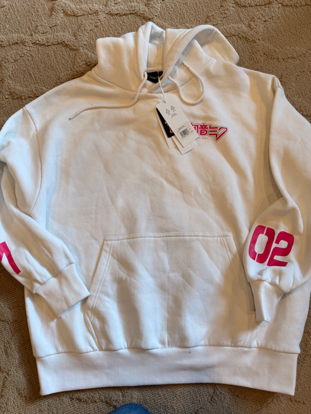 Hatsune Miku & Kagamine Rin Hoodie Oversized NWT