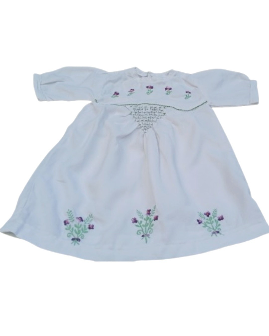 Rare Vintage Palestinian Handmade Child Dress Family Heirloom Mid-20th Century