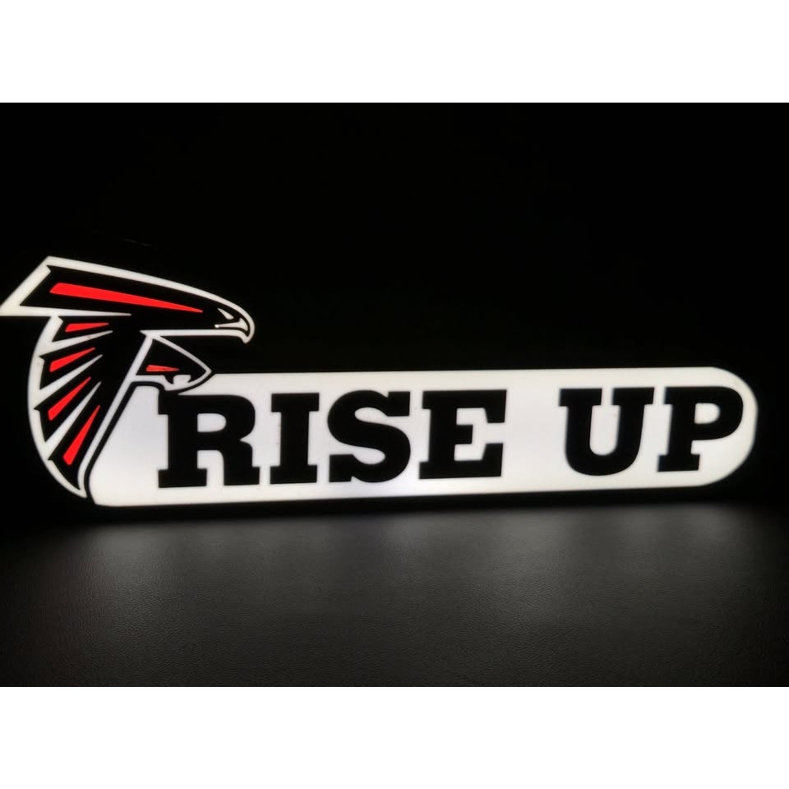 Atlanta Falcons Rise Up Sign Lightbox