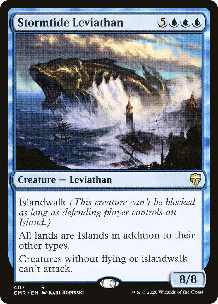 Stormtide Leviathan [Commander Legends Commander Deck] Magic MTG