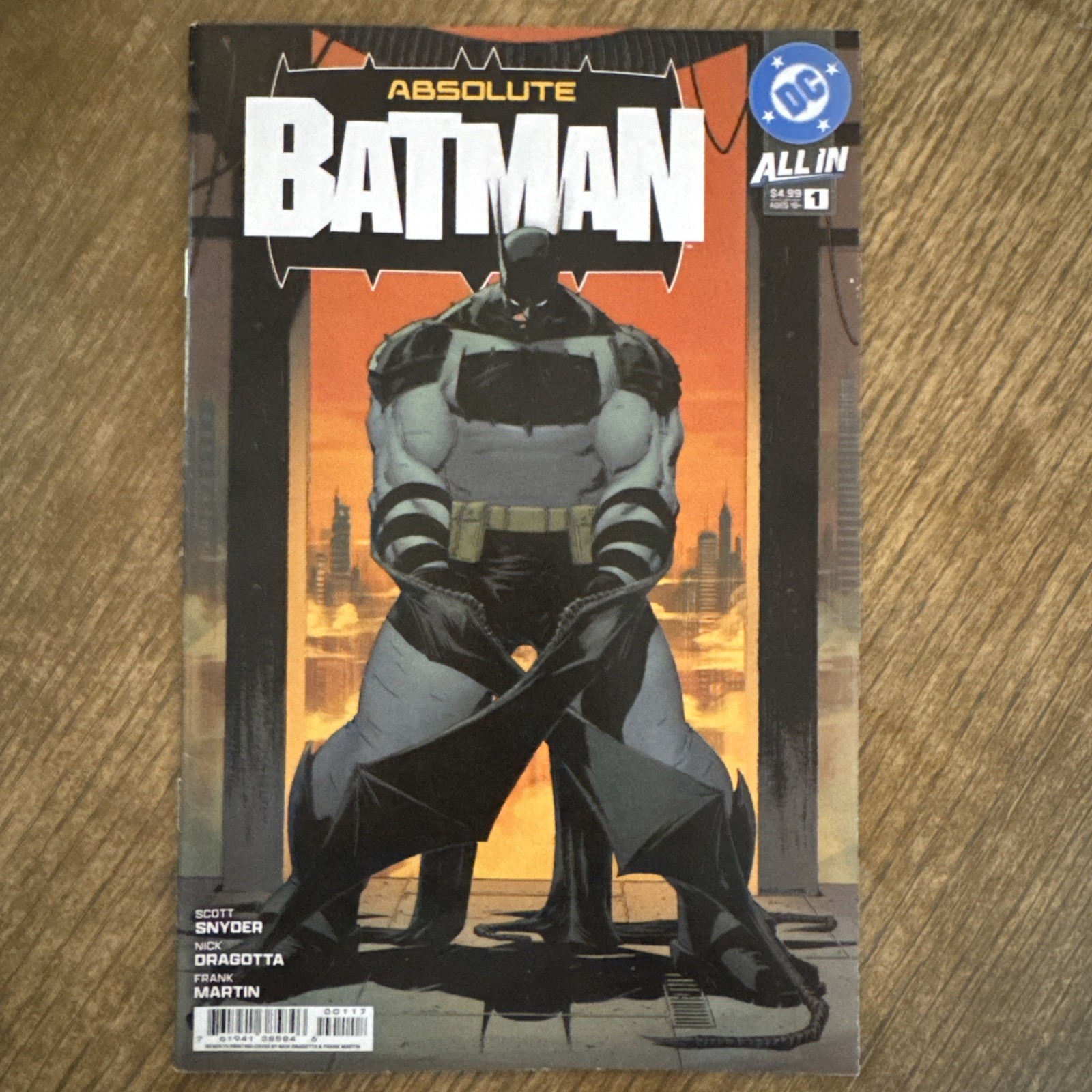 DC Comics Absolute Batman #1, 7th Print, New