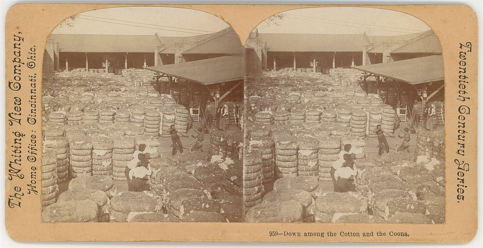 GEORGIA STEREOVIEW - Savannah - Cotton Warehouse - Whiting View Co