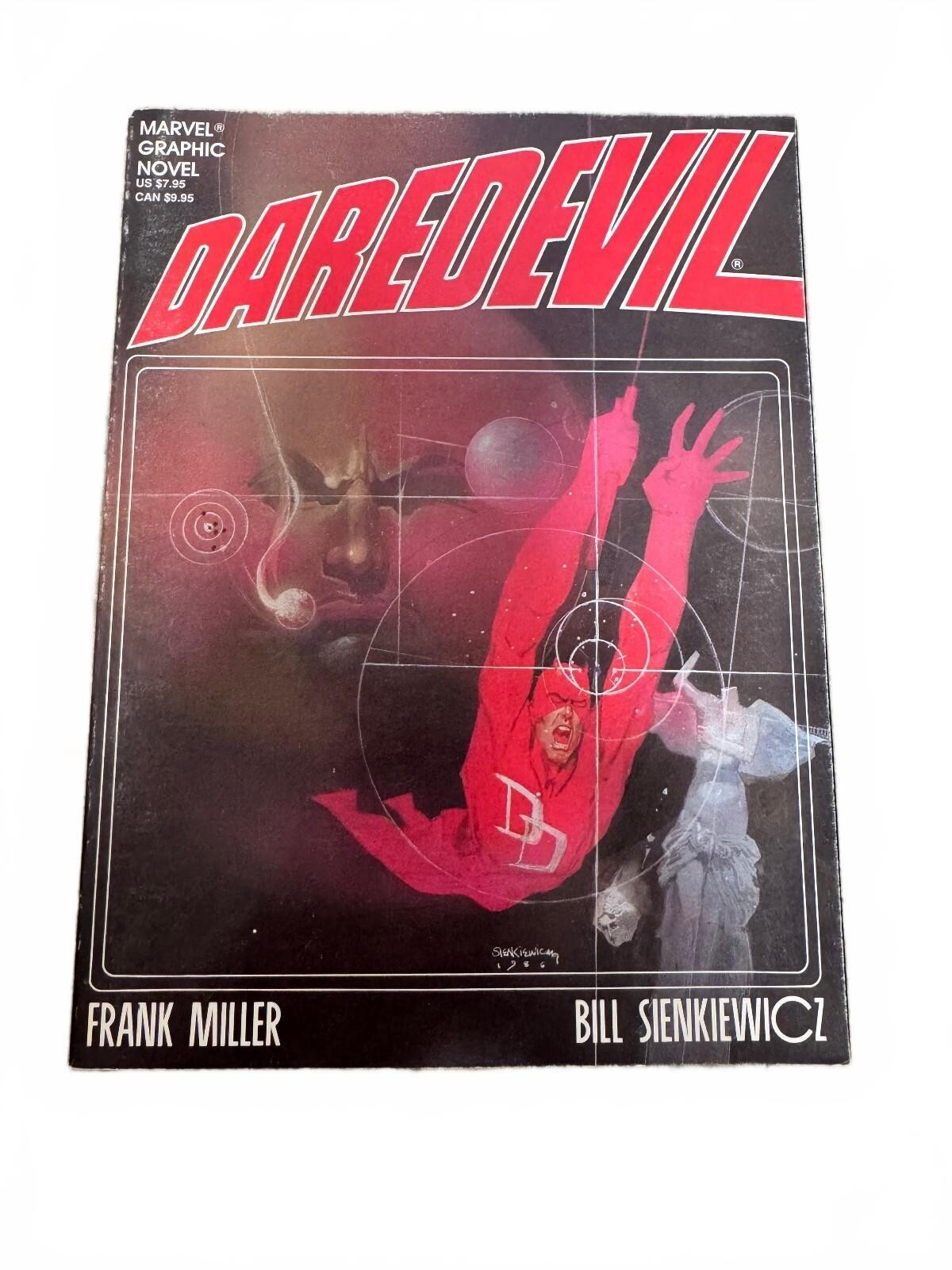 Vintage 1986 Daredevil: Love and War Marvel Graphic Novel - Frank Miller Art