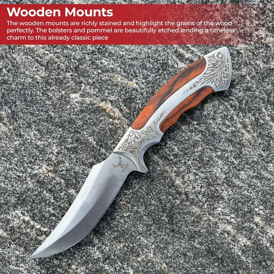 Jameson Hunt For Life� Hunting Knife - Premium Artisan Craftsmanship Overall 10
