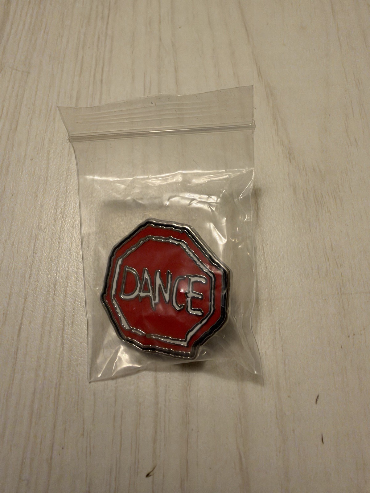 Harry Styles Exclusive Dance Stop Sign Pop-up Pin