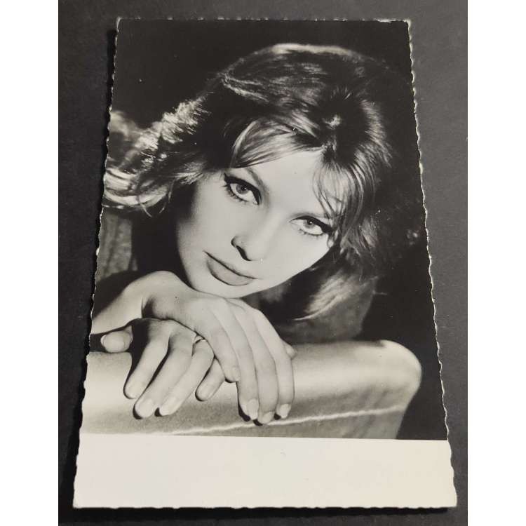 Postcard Annette Vadim - Danish Actress and Model