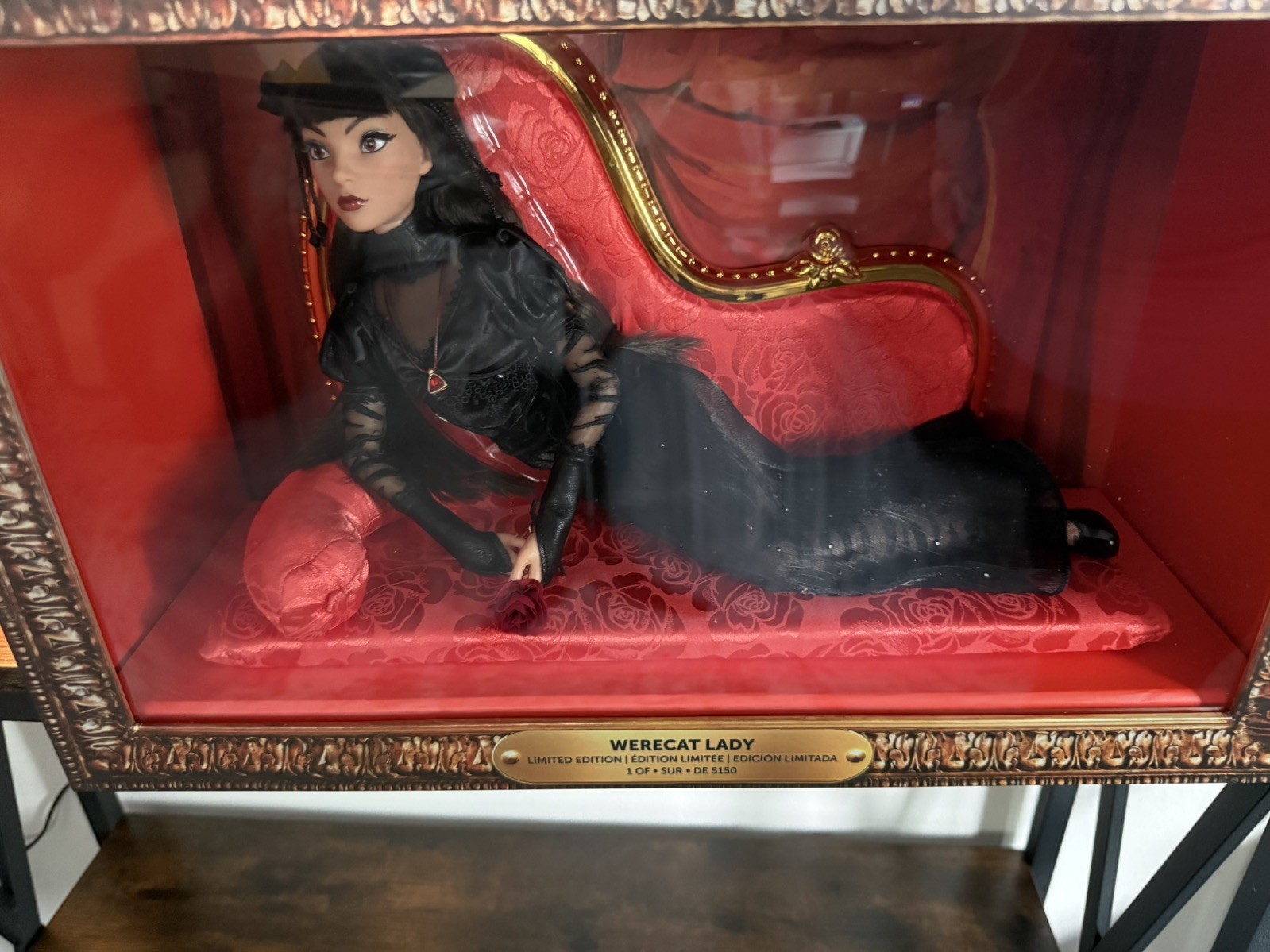Disney Haunted Mansion Werecat Lady Doll LE  #707 of 5150 New In Box