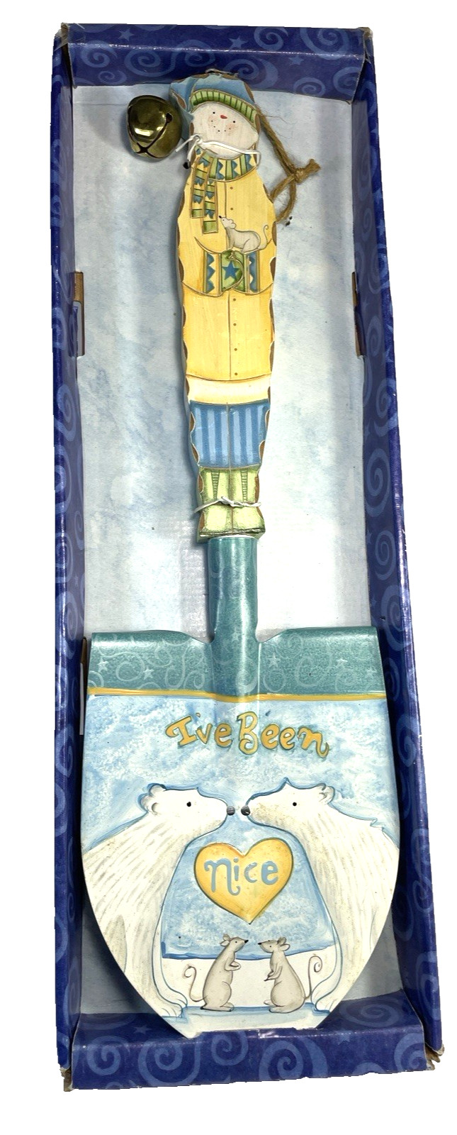 Theresa Kogul Christmas Wall Decor Shovel Snowman Mice Polar Bears Holiday 2007
