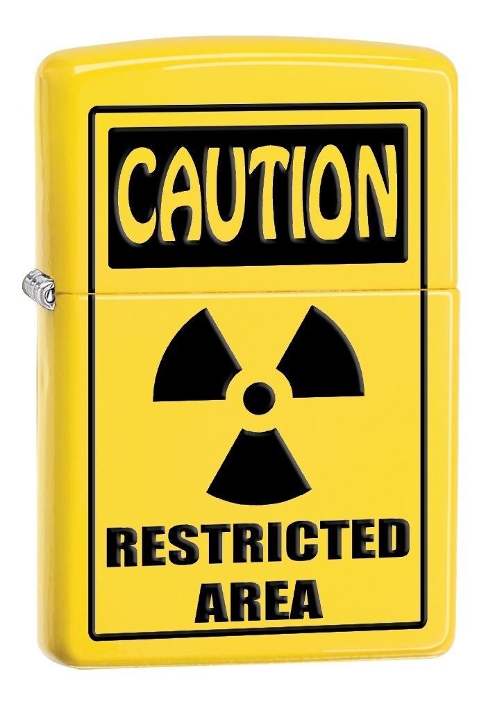 Zippo Lemon Caution Lighter 28318 Zippo Lemon Caution Lighter 28318