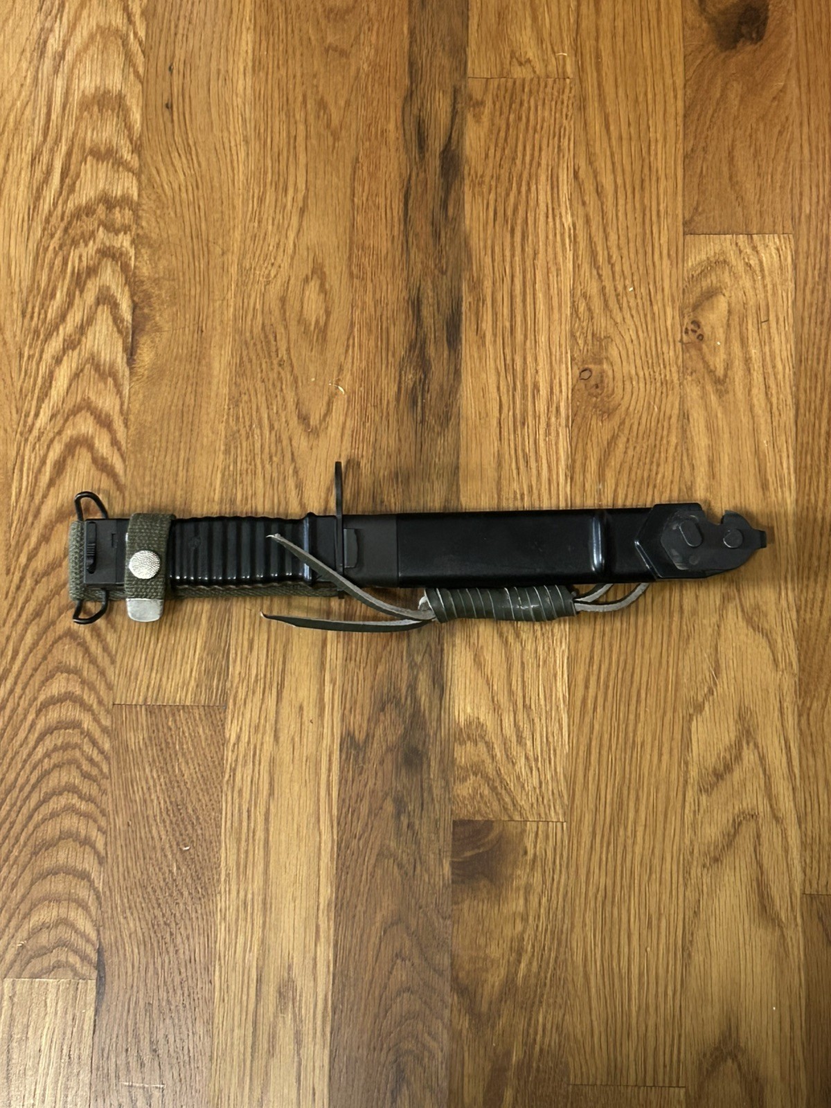 Rare Original KCB-70 M1 Bayonet Knife  NWM Stoner  Eickhorn Wire Cutter Scabbard