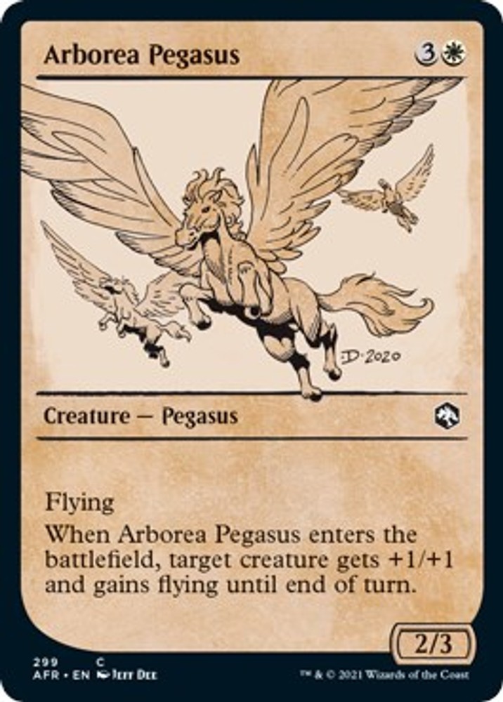 AFR Arborea Pegasus (Showcase) Foil 299 C NM