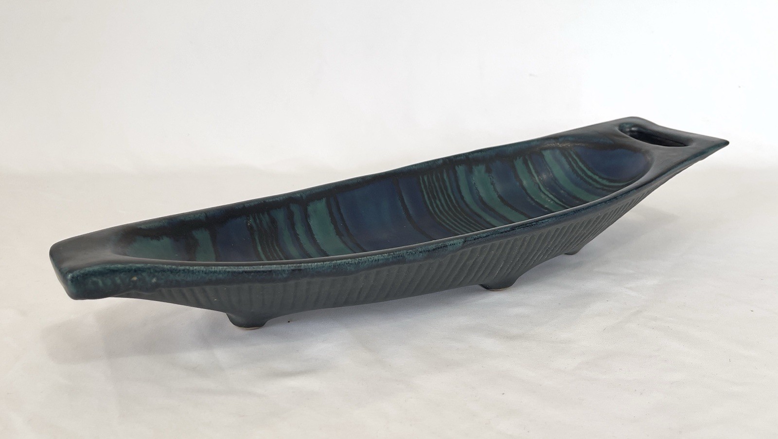 RARE Vintage MCM Glidden Fong Chow Gulfstream Dish Bowl Gravy Boat