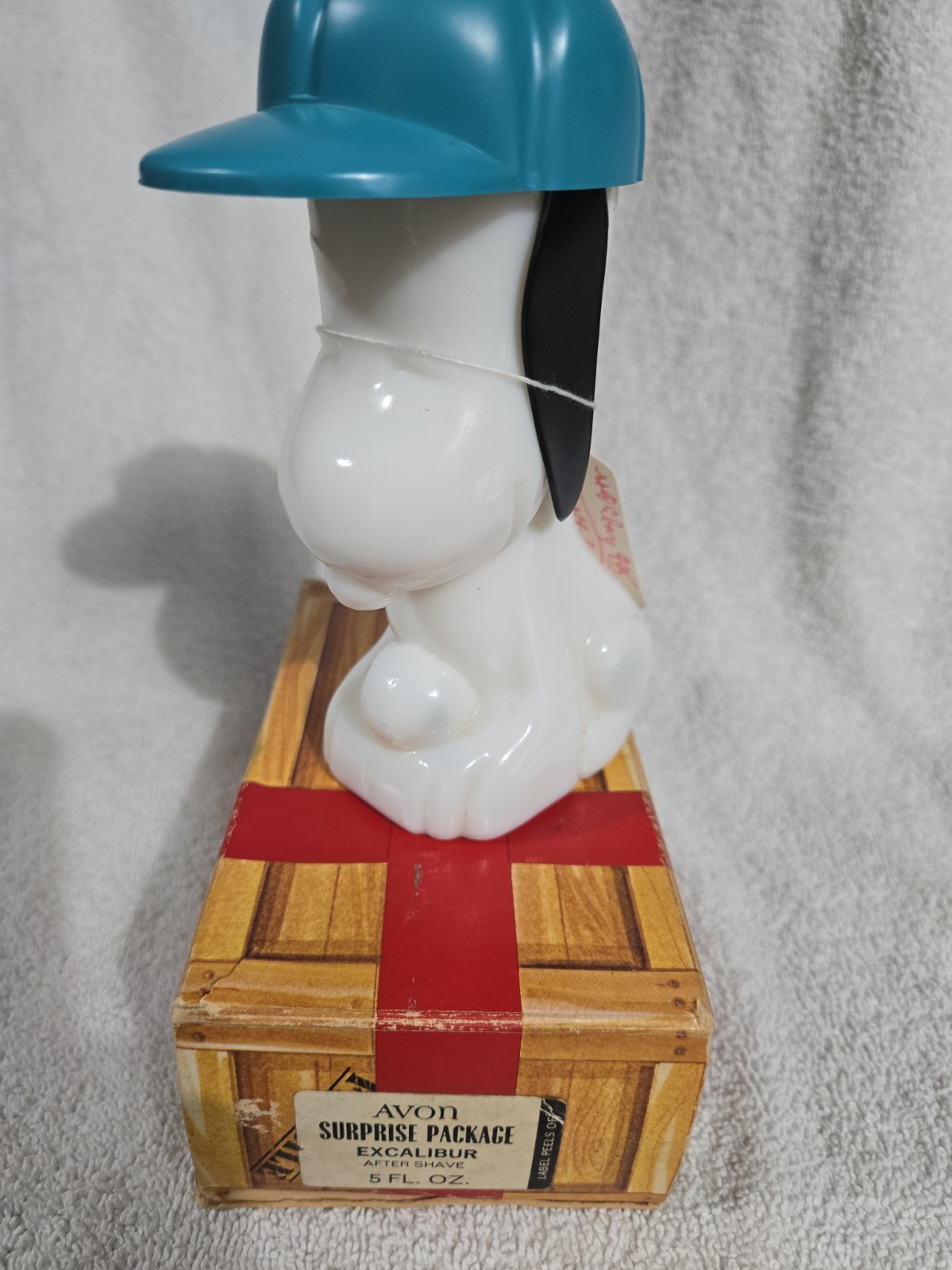 AVON VTG Cologne BOTTLE SNOOPY 1969  ~ Wild Country - Full  Bottle With Box