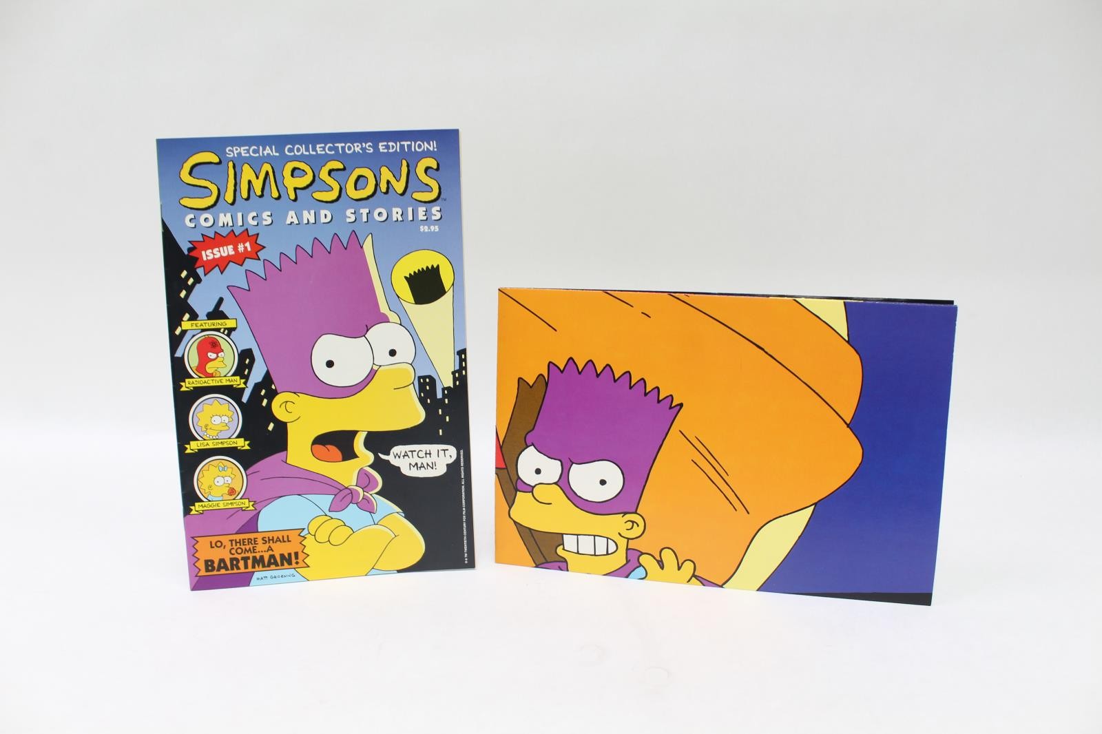 Simpsons Comics and Stories Issue #1 Special Collector's Edition w/ Poster