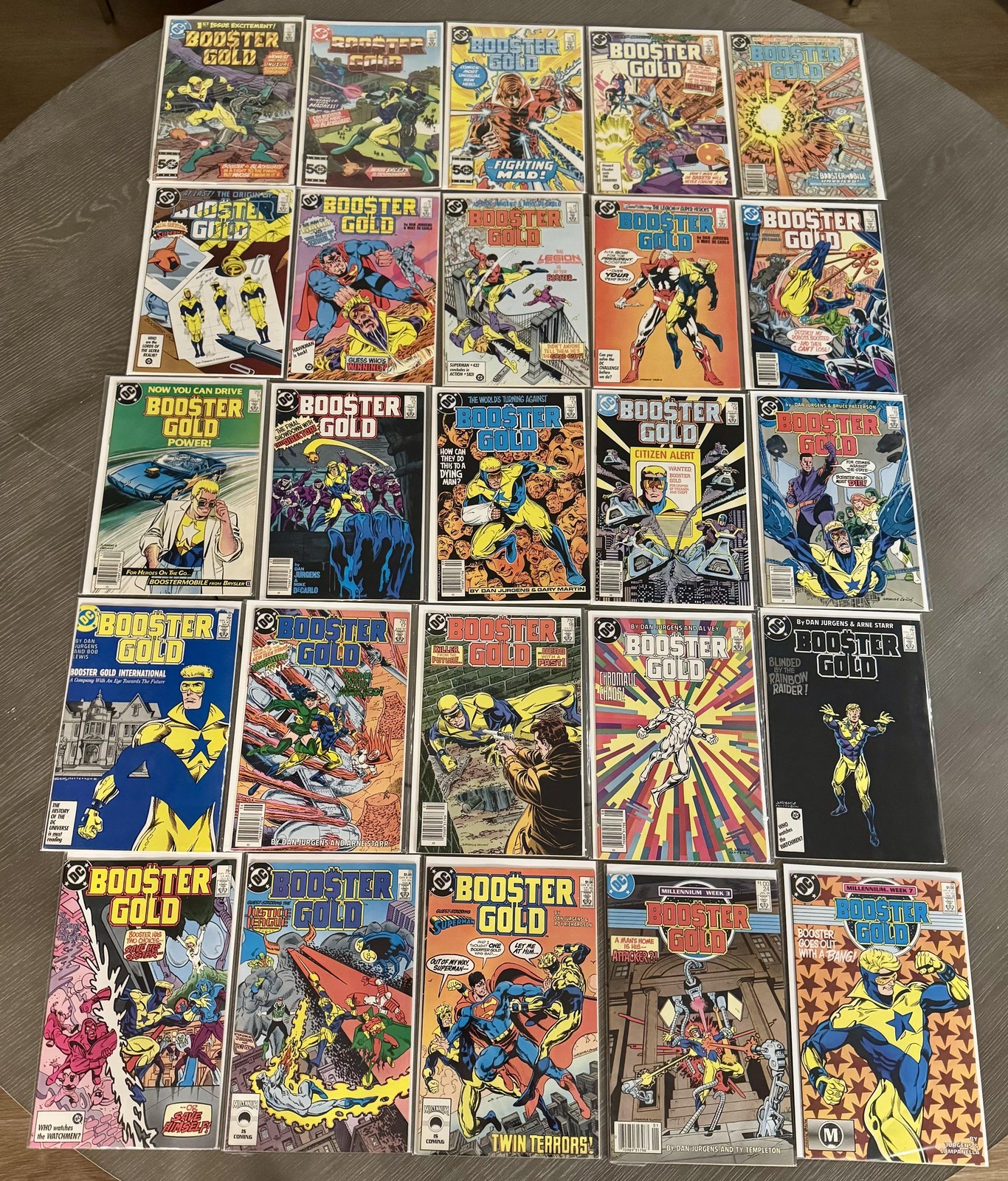 Booster Gold Vol. 1 #1-25 1986 DC COMICS Complete Series Set Jurgens Copper Age