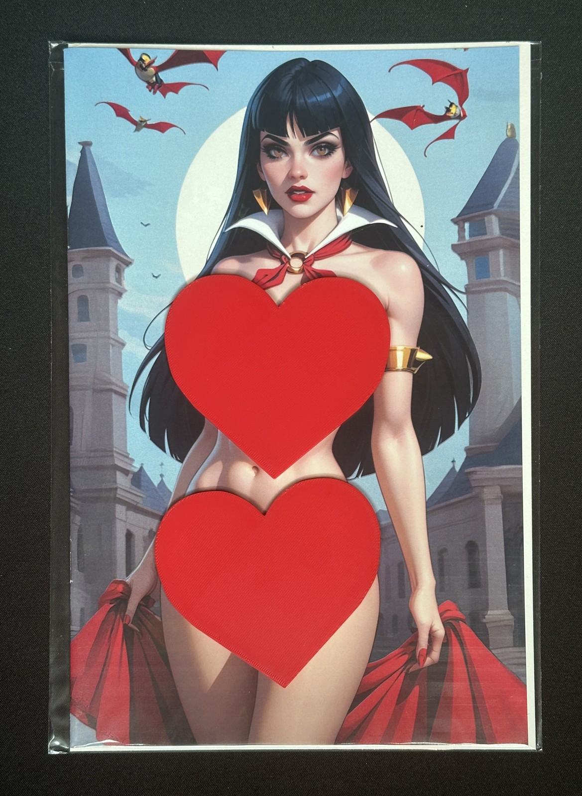 Keys Comics Vampirella Naughty Virgin Cover LTD 100
