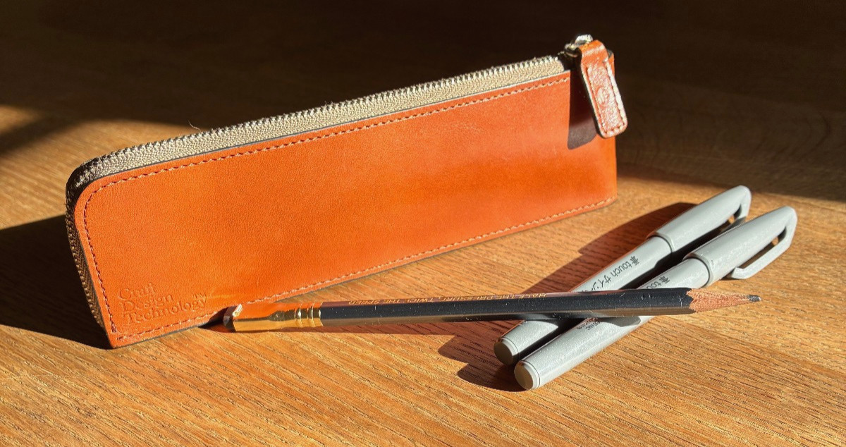 Leather Pen Case/Pencil Case - Craft Design Technology (Made in Japan) (Leather)