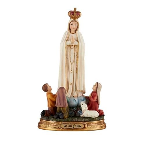 Avalon Gallery 100th Anniversary Edition Crowned Our Lady of Fatima Figurine,