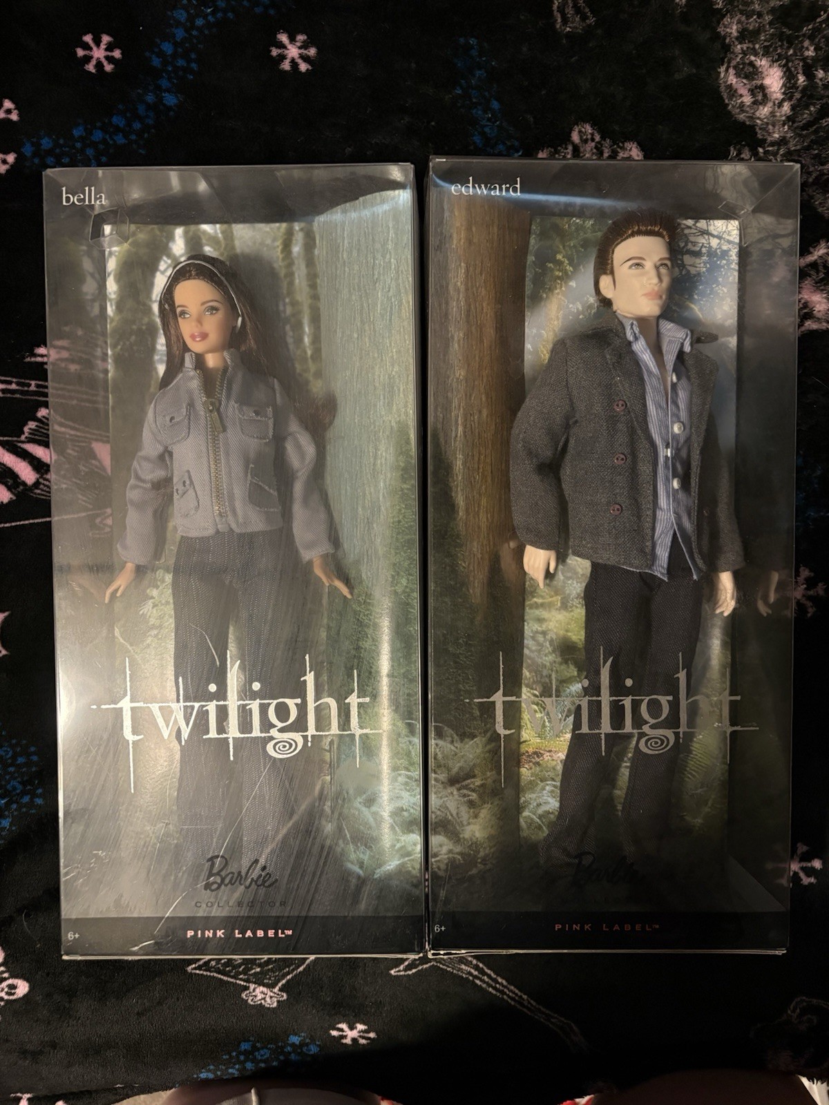 Barbie Collector Pink Label Bella & Edward Dolls The Twilight Saga