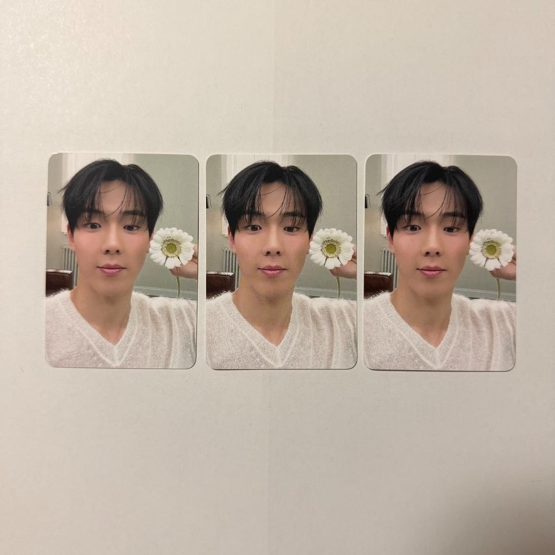 MONSTA X Shownu Photo Card 3-piece set