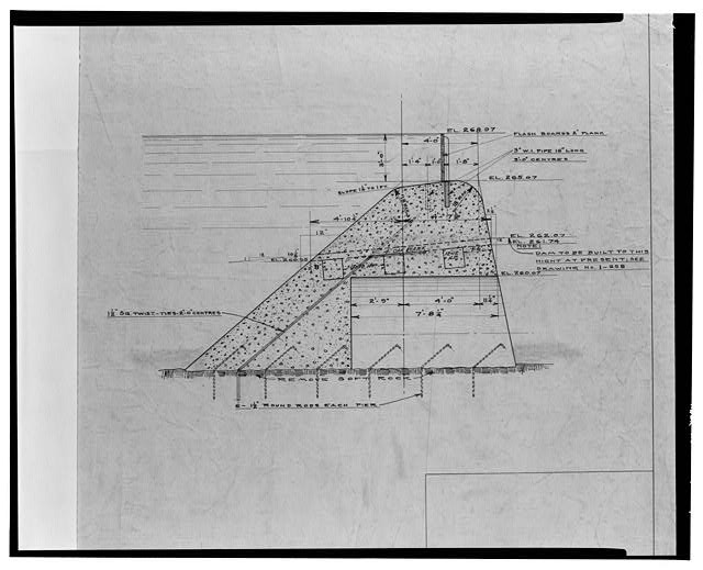 Photo:Niagara Mohawk Archives Engineering Drawing 1900s Photographic Copy
