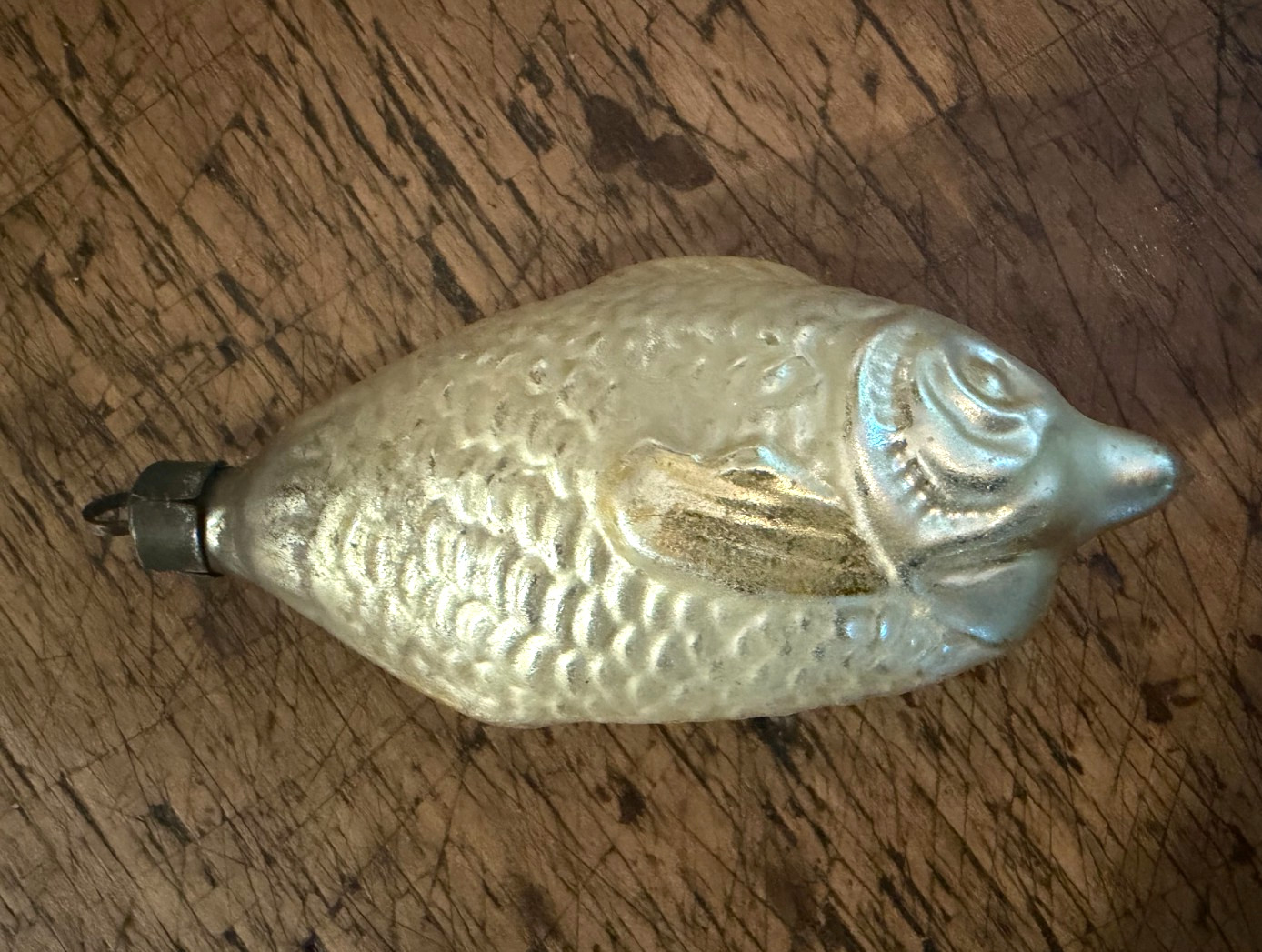 Antique German silver nitrate Glass Ornament 1920\'s \