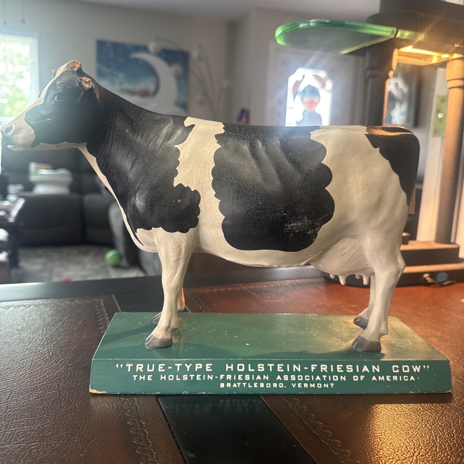 Vtg 1950s “True Type Holstein Friesian Cow” the Holstein Association of America