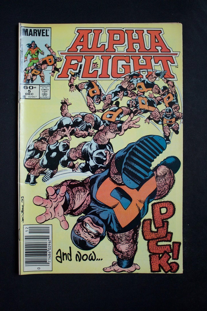 1983 MARVEL COMICS ALPHA FLIGHT #5