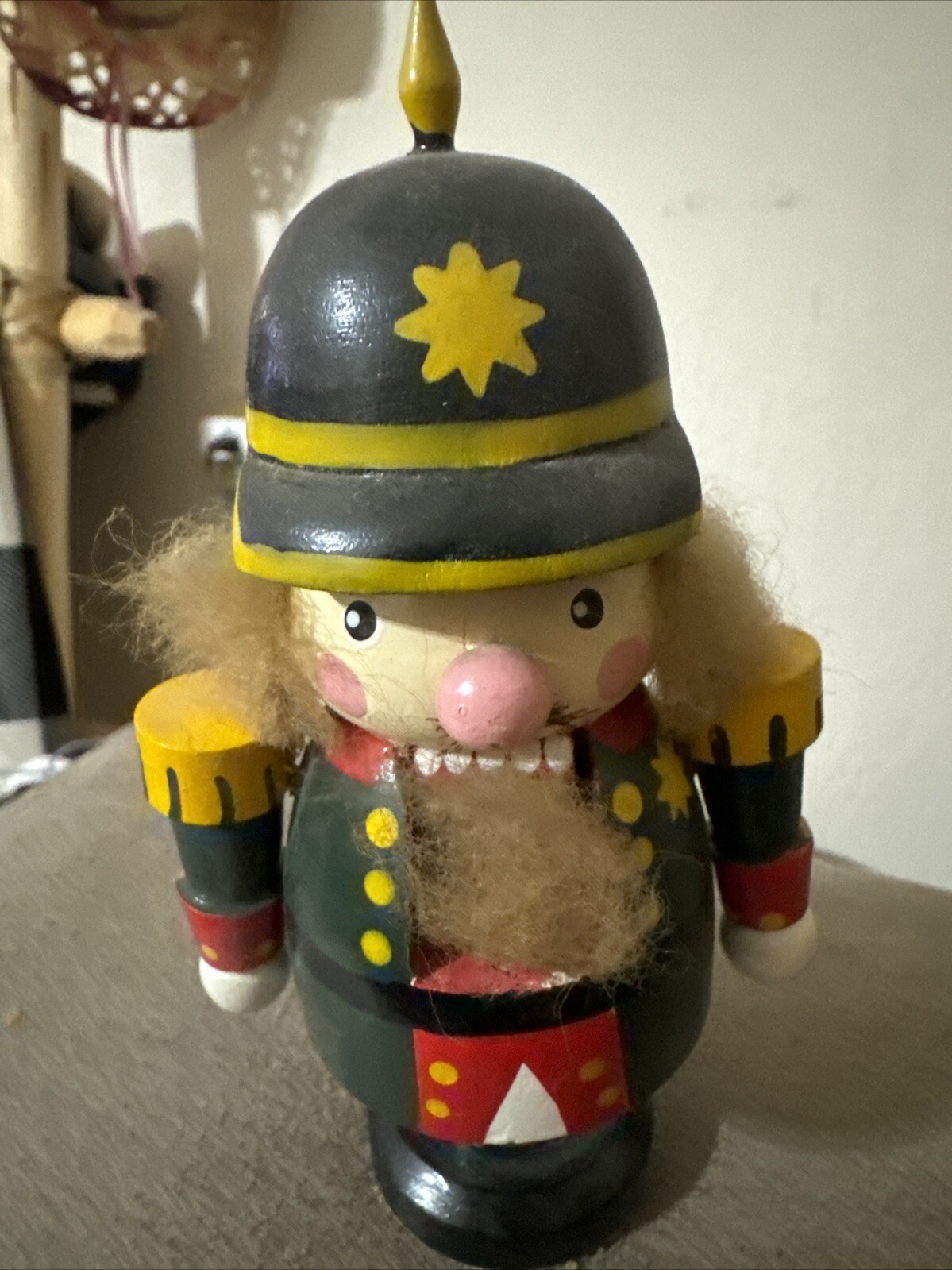 Vintage Ullmann GmbH West German Nutcracker Soldier Germany Christmas 1980’s