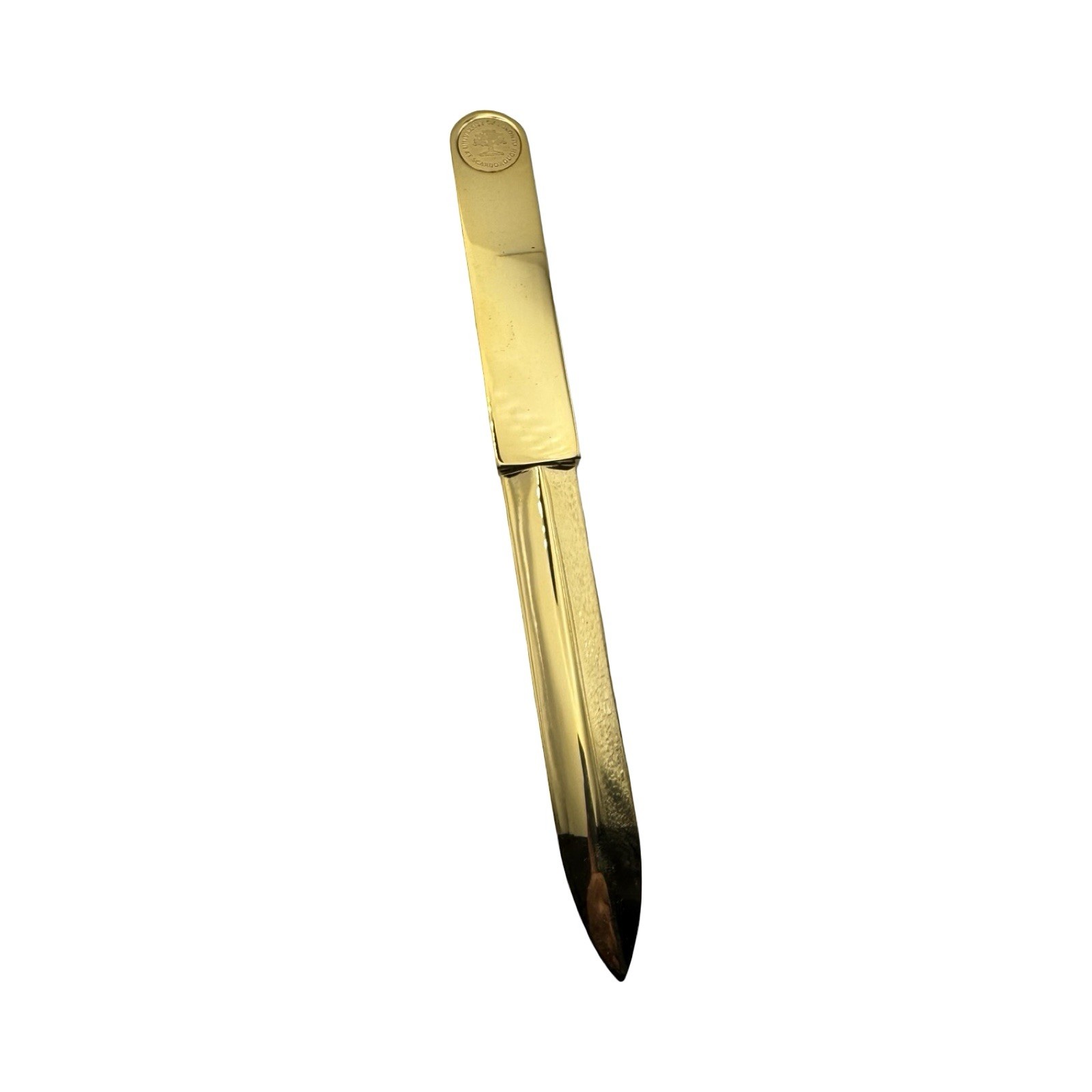 University of Toronto Scarborough UTSC Gold Tone Brass Letter Opener Souvenir