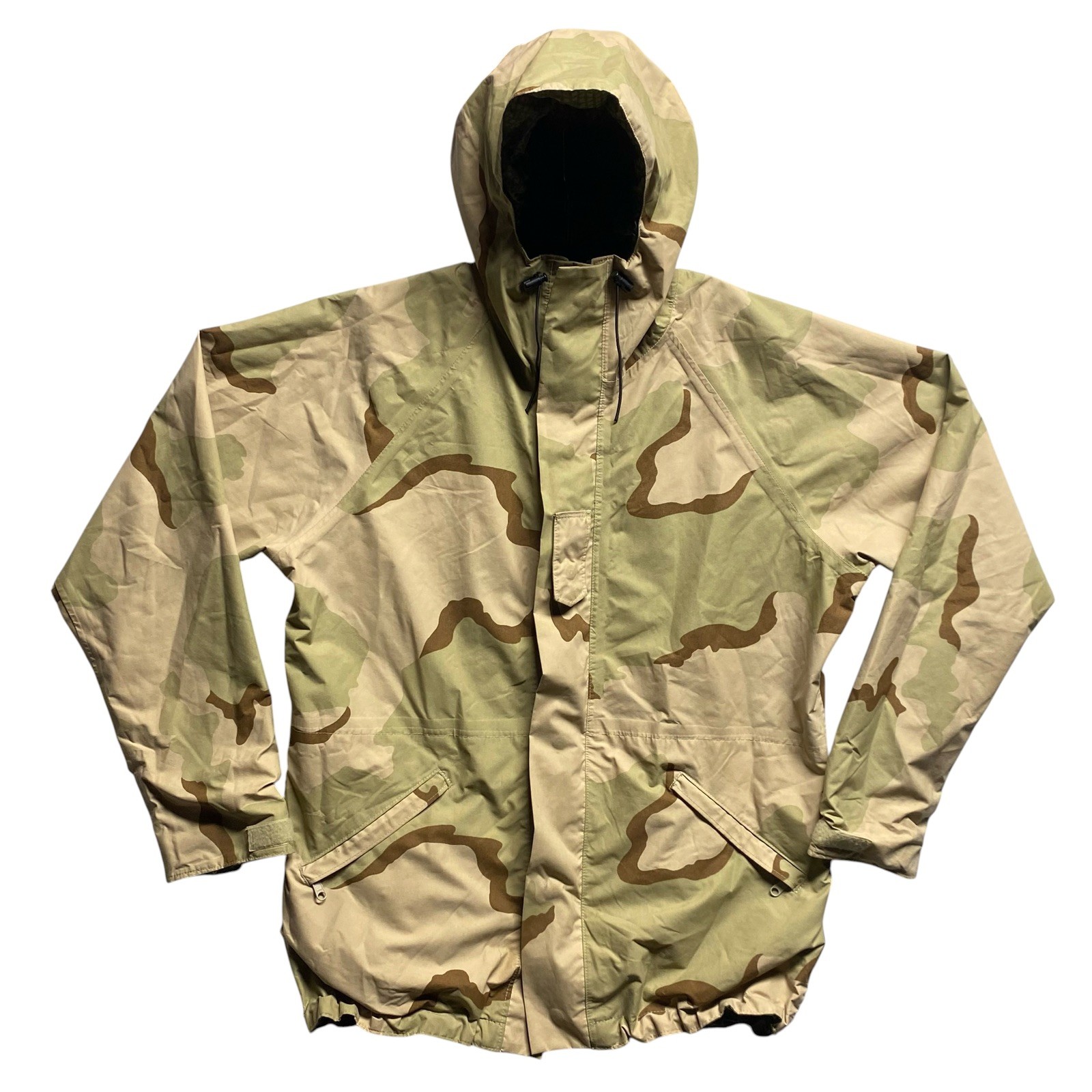 Vintage Log House Designs Reversible DNC/DCU Gore-Tex Parka Jacket Large Long