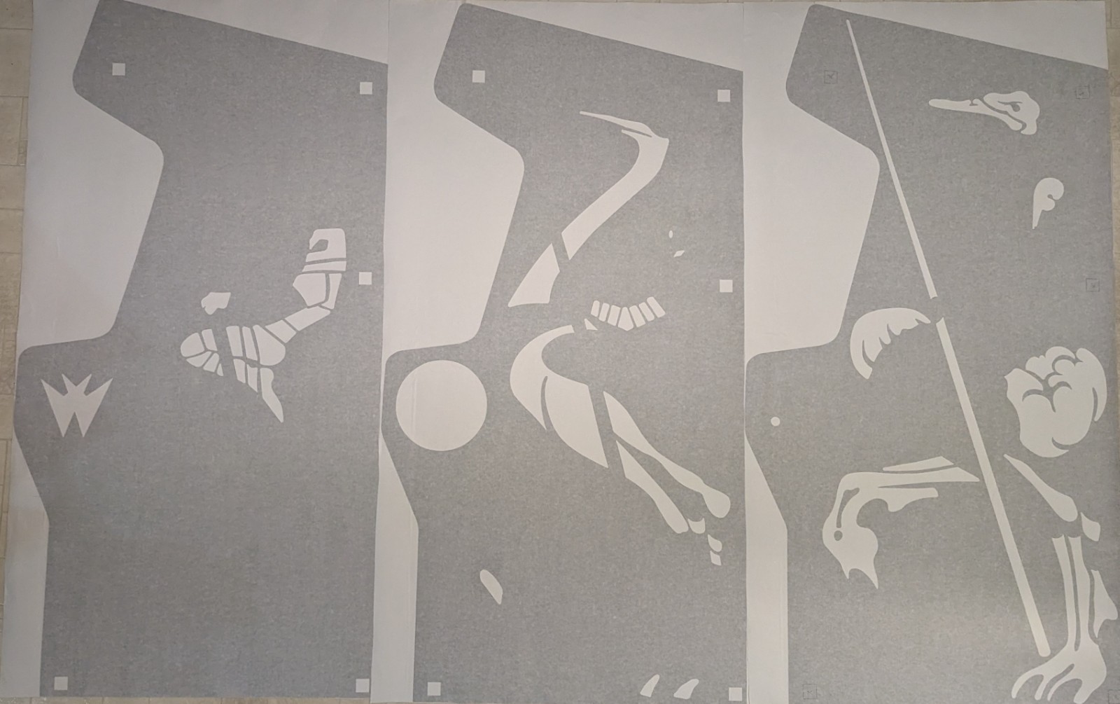 Williams Joust Arcade Stencil Kit