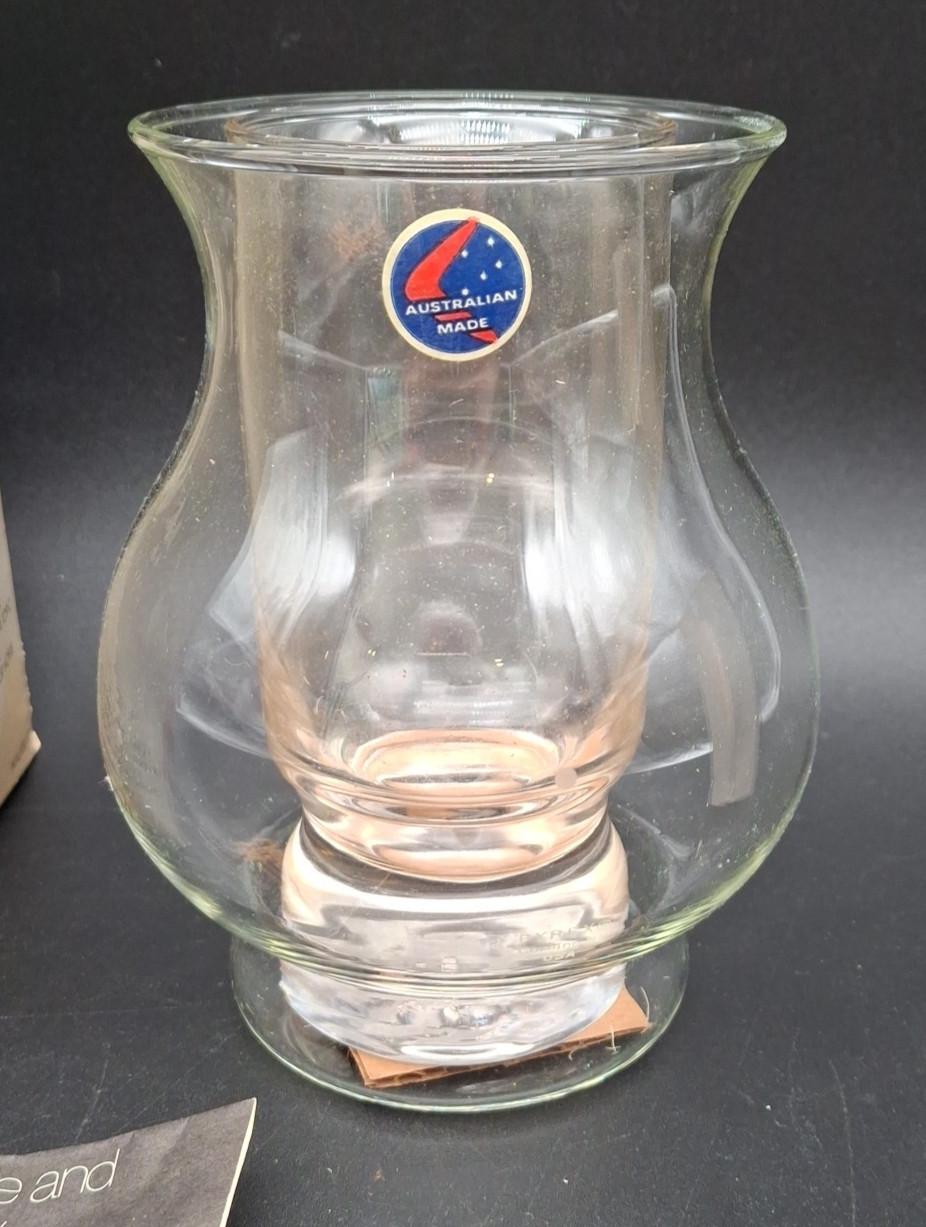 VTG 70s Corning Pyrex Glass Un-derwater Un-Candle Set #152 Floating Candle NOS