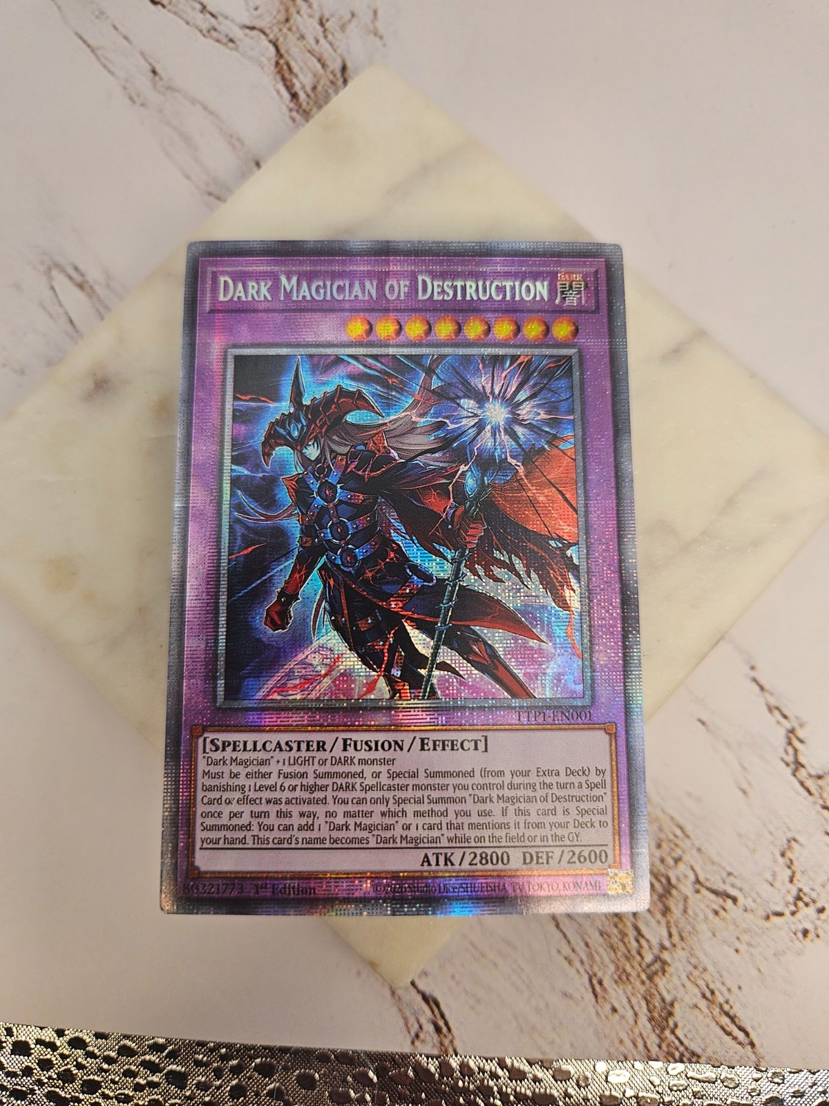 Dark Magician of Destruction *ENGLISH* - Starlight Rare Holofoil Card